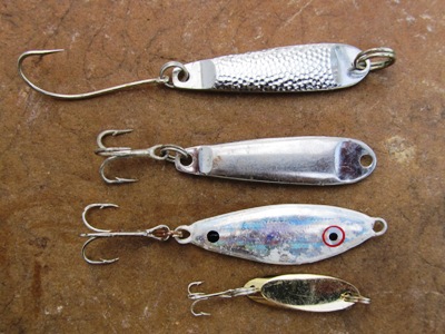 3 - 1 oz Fishing Casting Jigging Slab Metal Lead Bait Spoons Lures